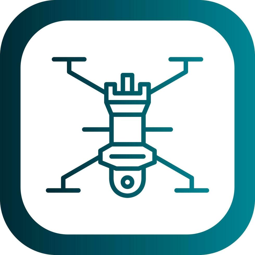 Drone Vector Icon Design