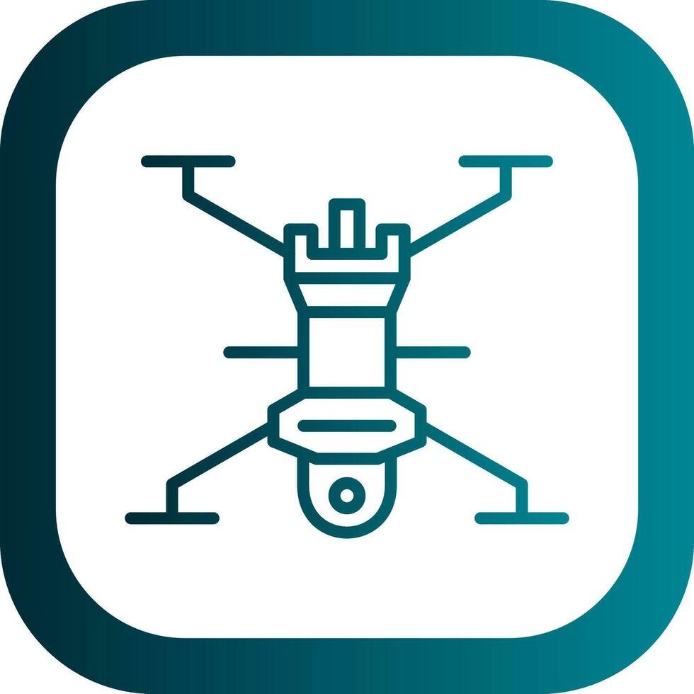 Drone Vector Icon Design