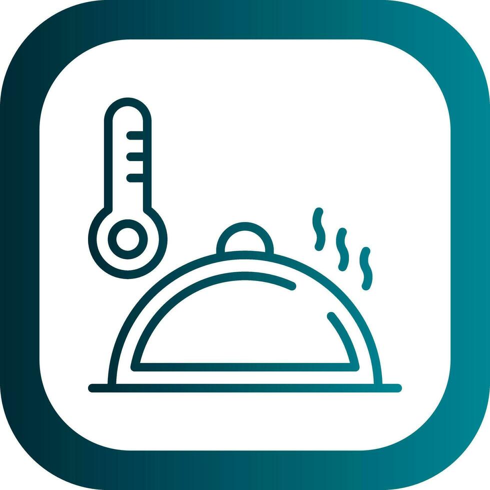 Thermometer Vector Icon Design