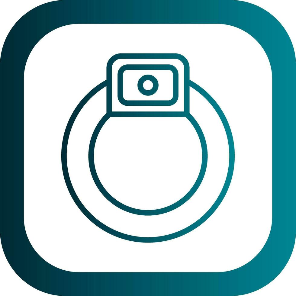 diseño de icono de vector de anillo