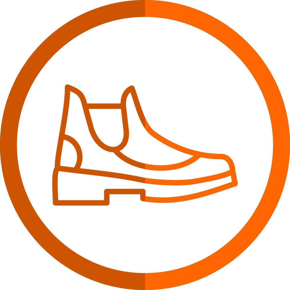 diseño de icono de vector de botas