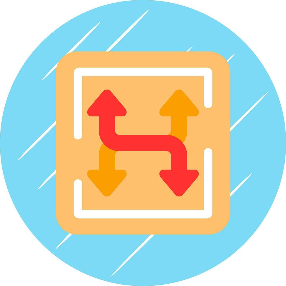 Shuffle Vector Icon Design