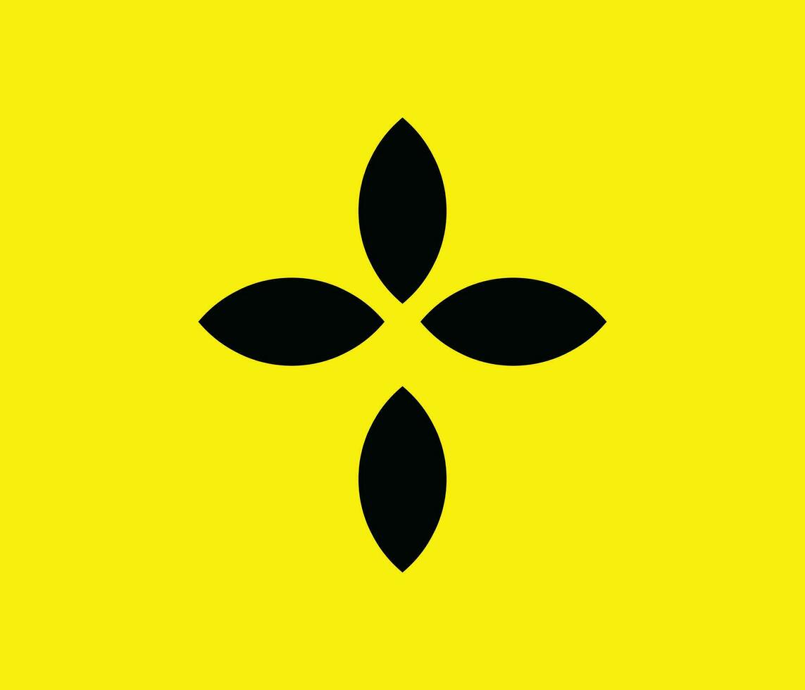 Christian Cross Leaf Logo Design Template vector