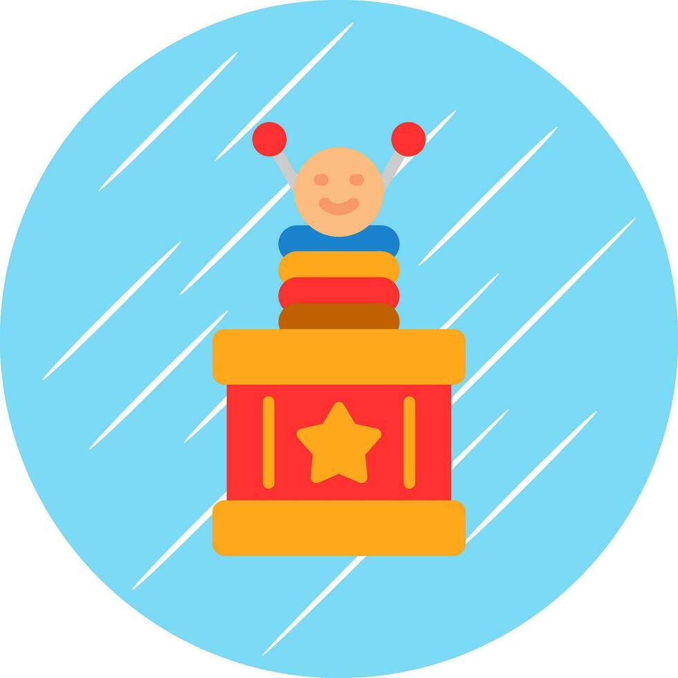 Surprise Box  Vector Icon Design