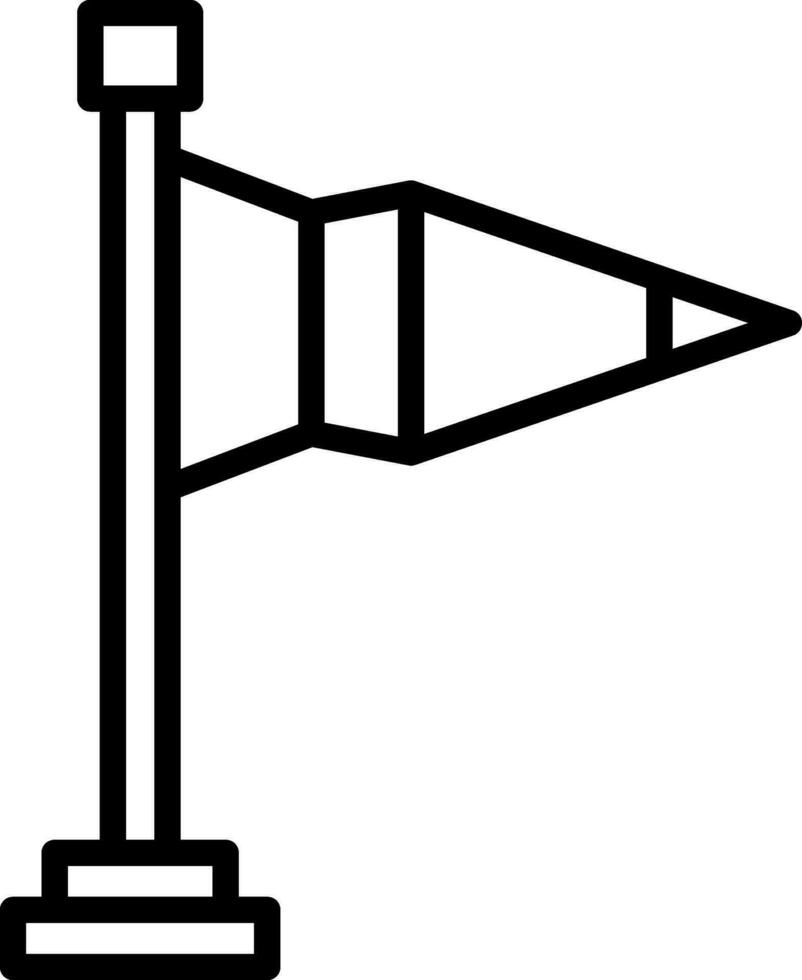 viento dirección vector icono diseño
