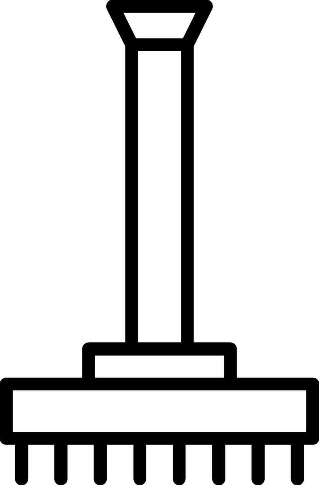 Rake Vector Icon Design
