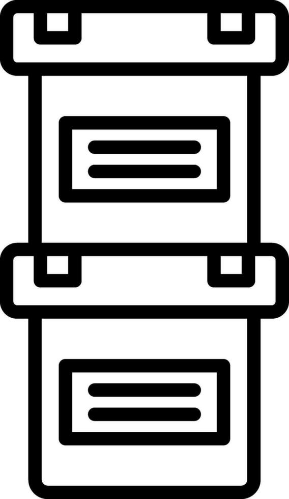 Boxes Vector Icon Design