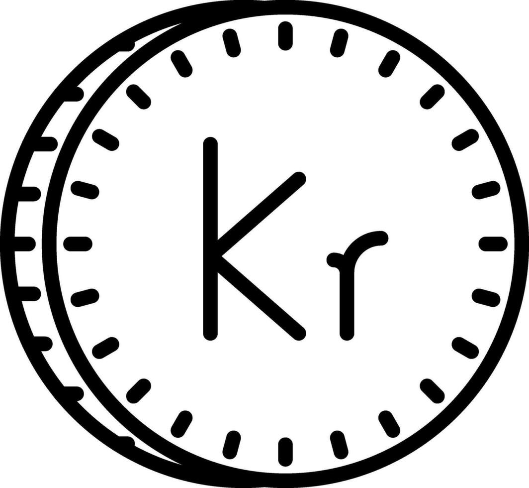 Krone Vector Icon Design