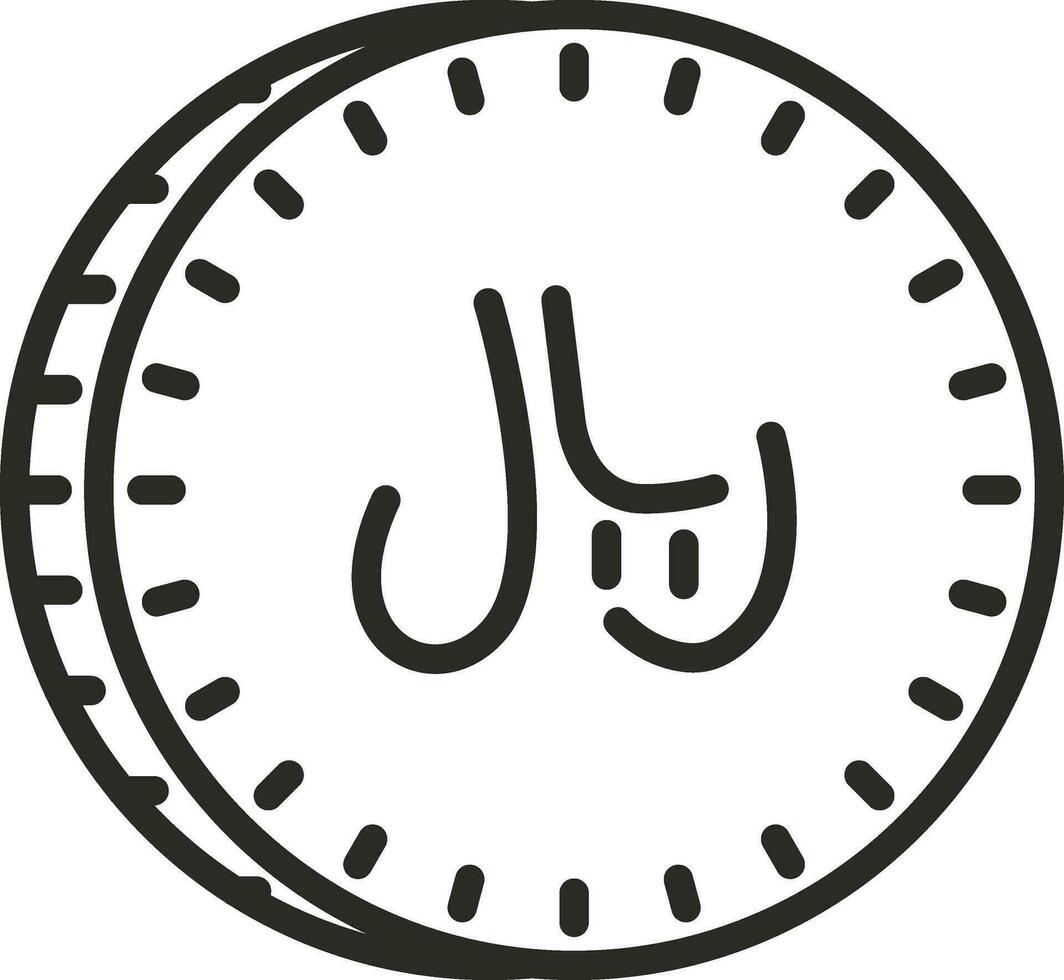 Riyal Vector Icon Design