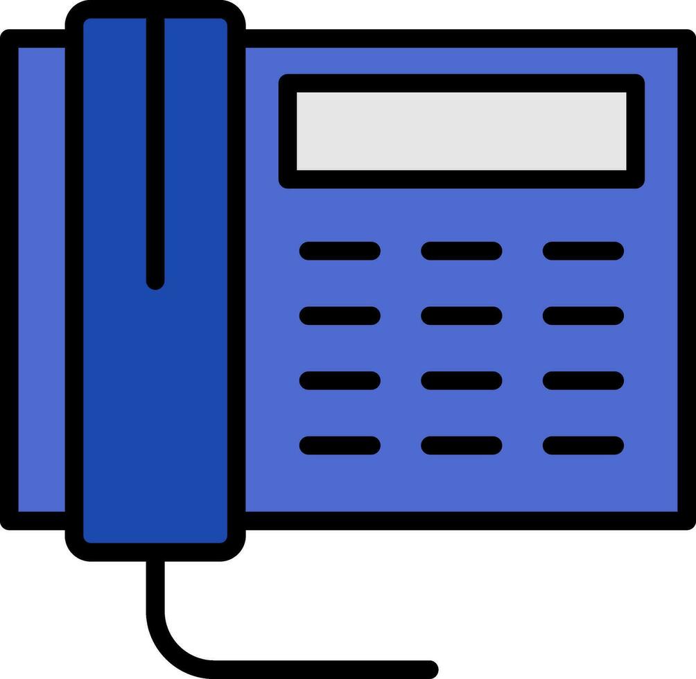 Telephone Vector Icon Design