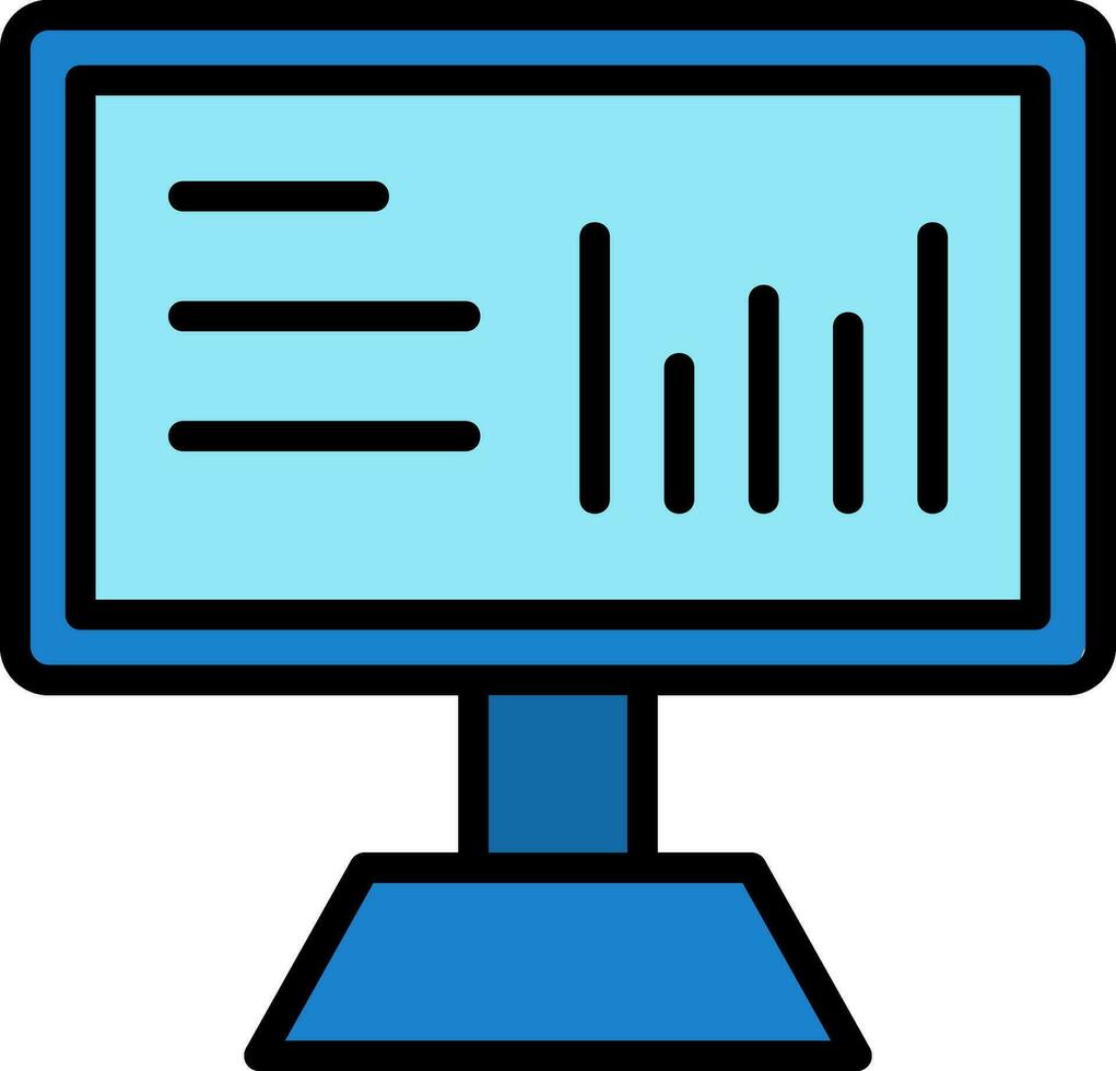 Stats Vector Icon Design