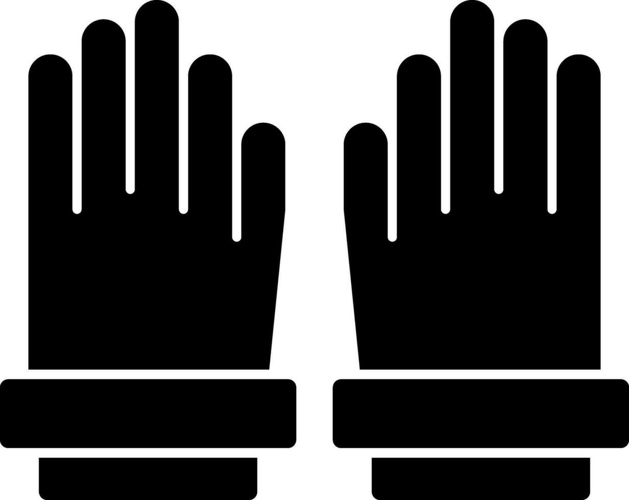 Gloves Vector Icon Design