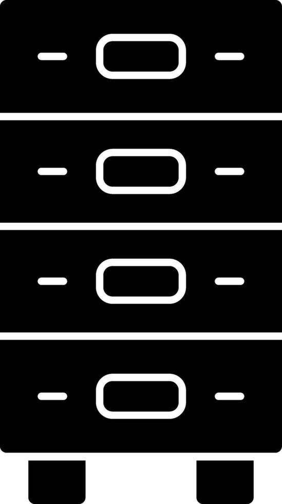 Drawer Vector Icon Design