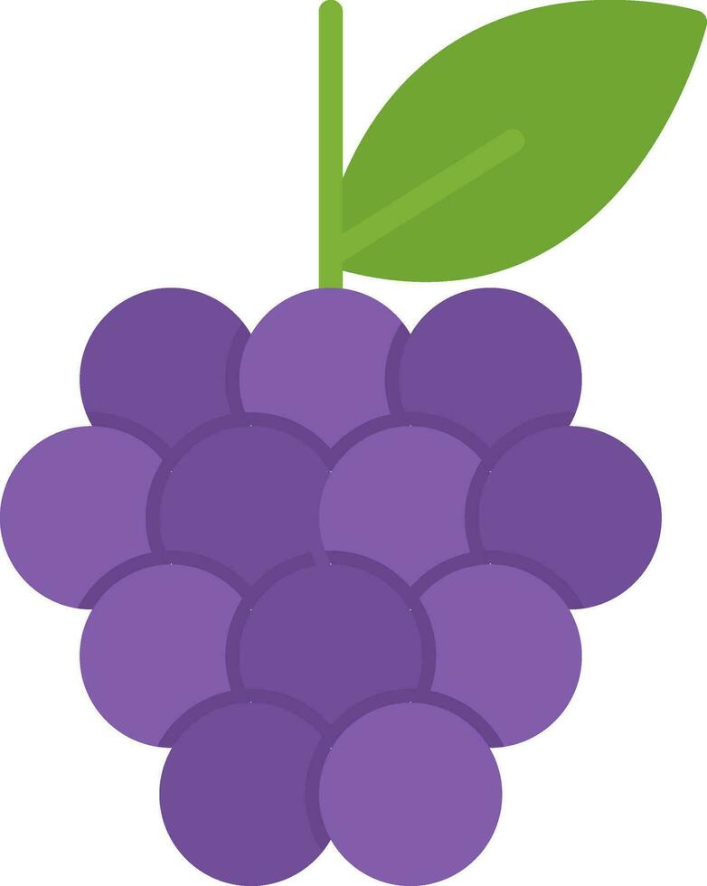 diseño de icono de vector de uvas