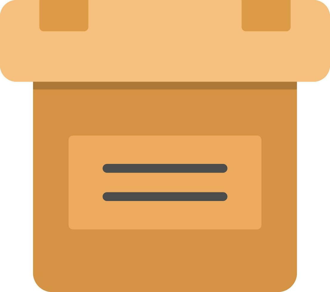 Box Vector Icon Design