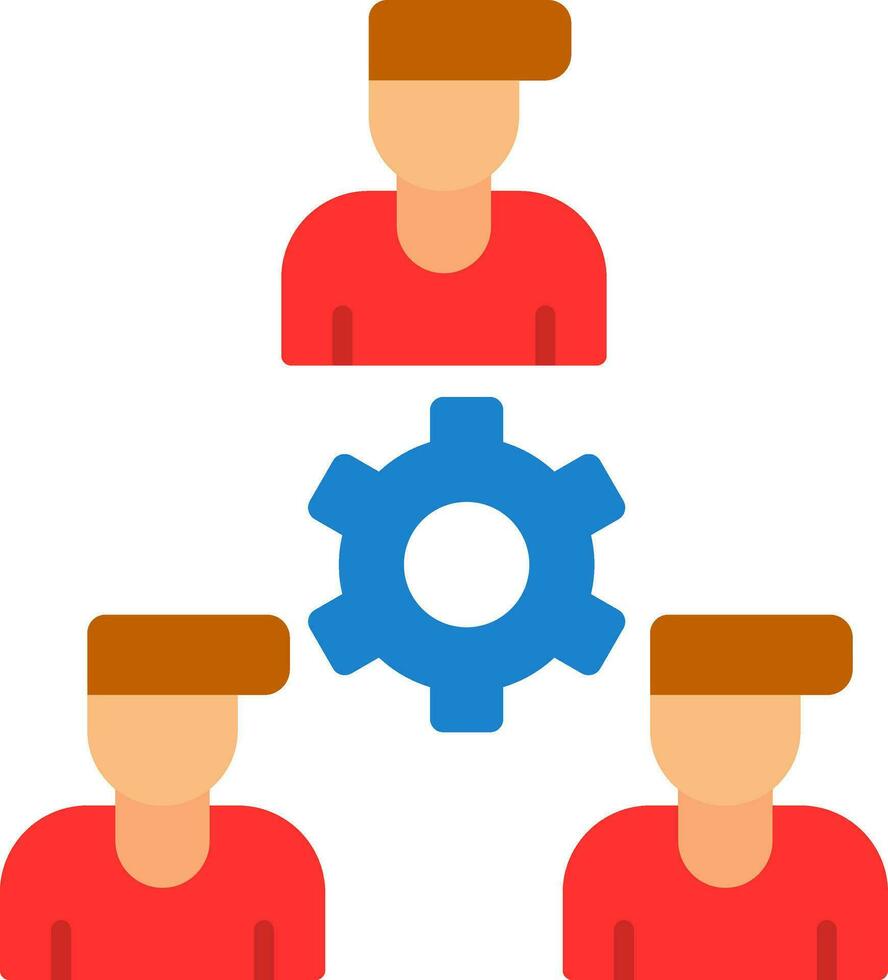Collaboration Vector Icon Design