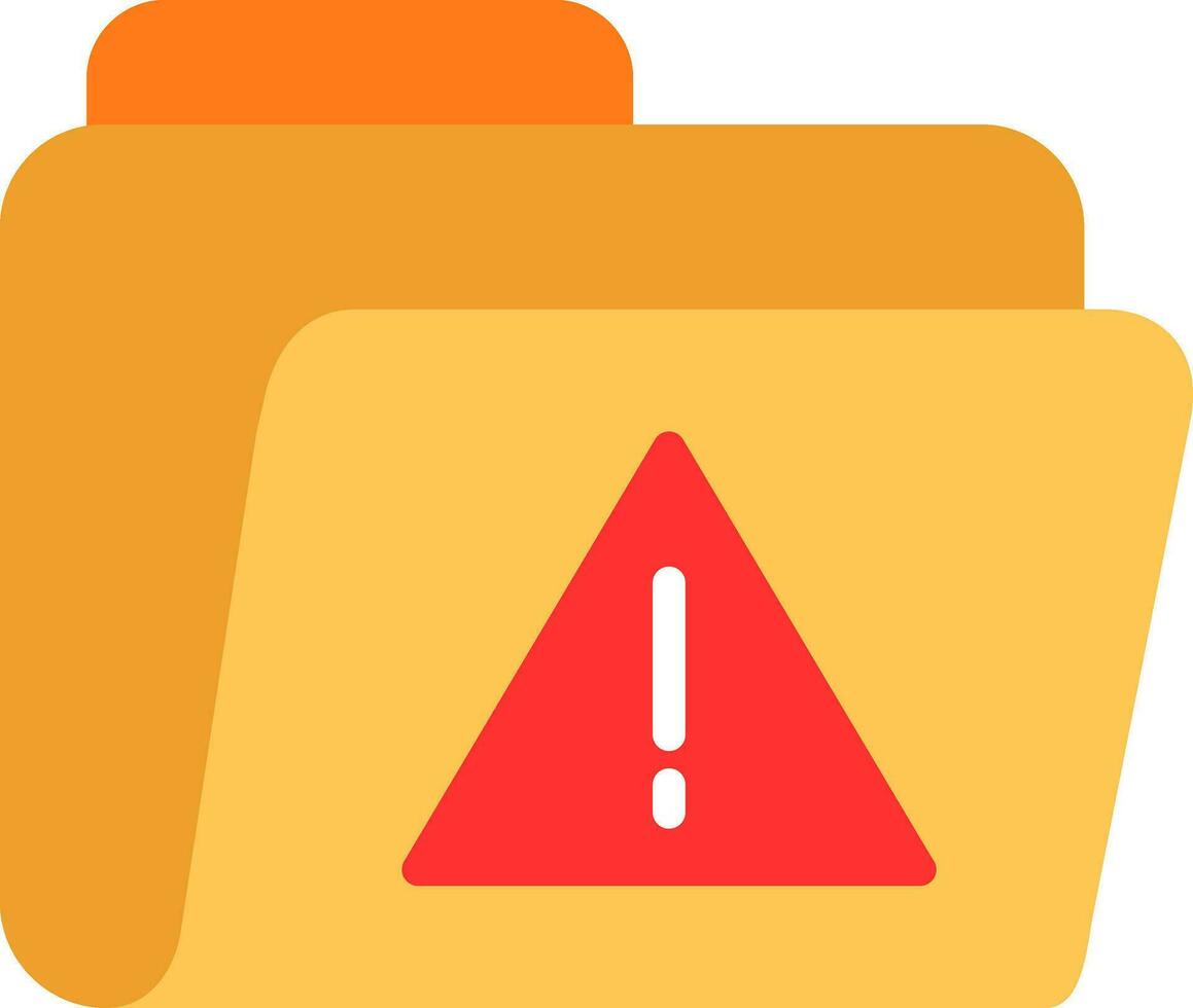 diseño de icono de vector de alerta