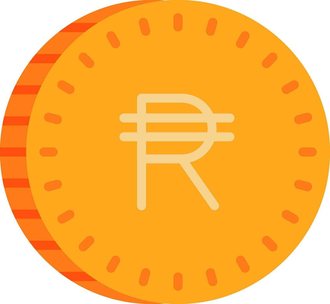 Rand Vector Icon Design