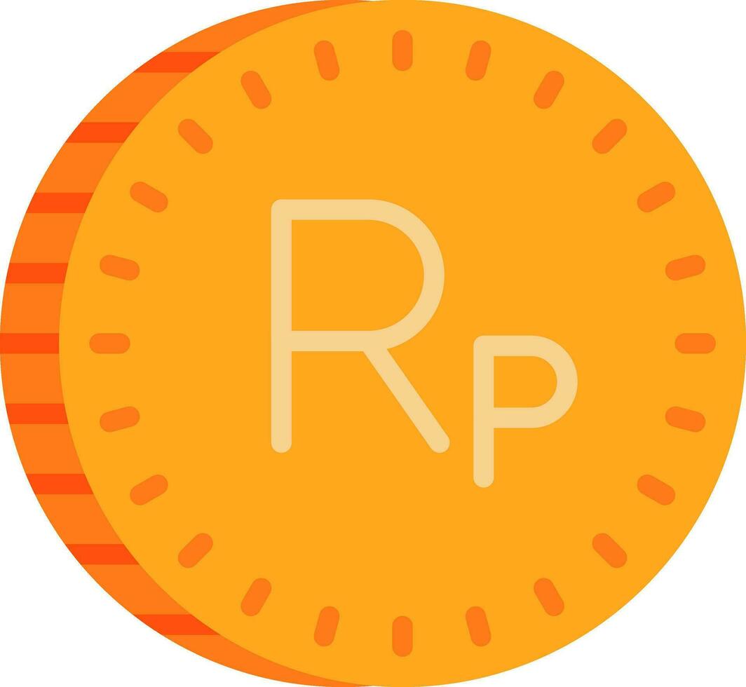 Indonesian Rupiah Vector Icon Design