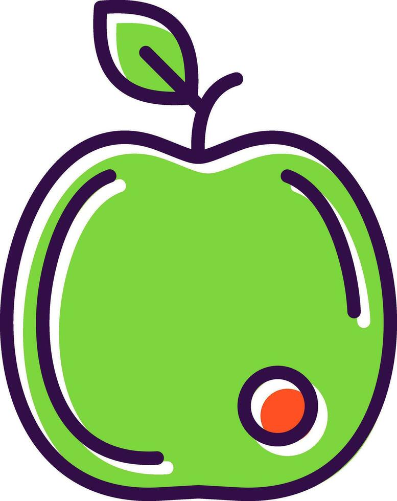 Apple Vector Icon Design