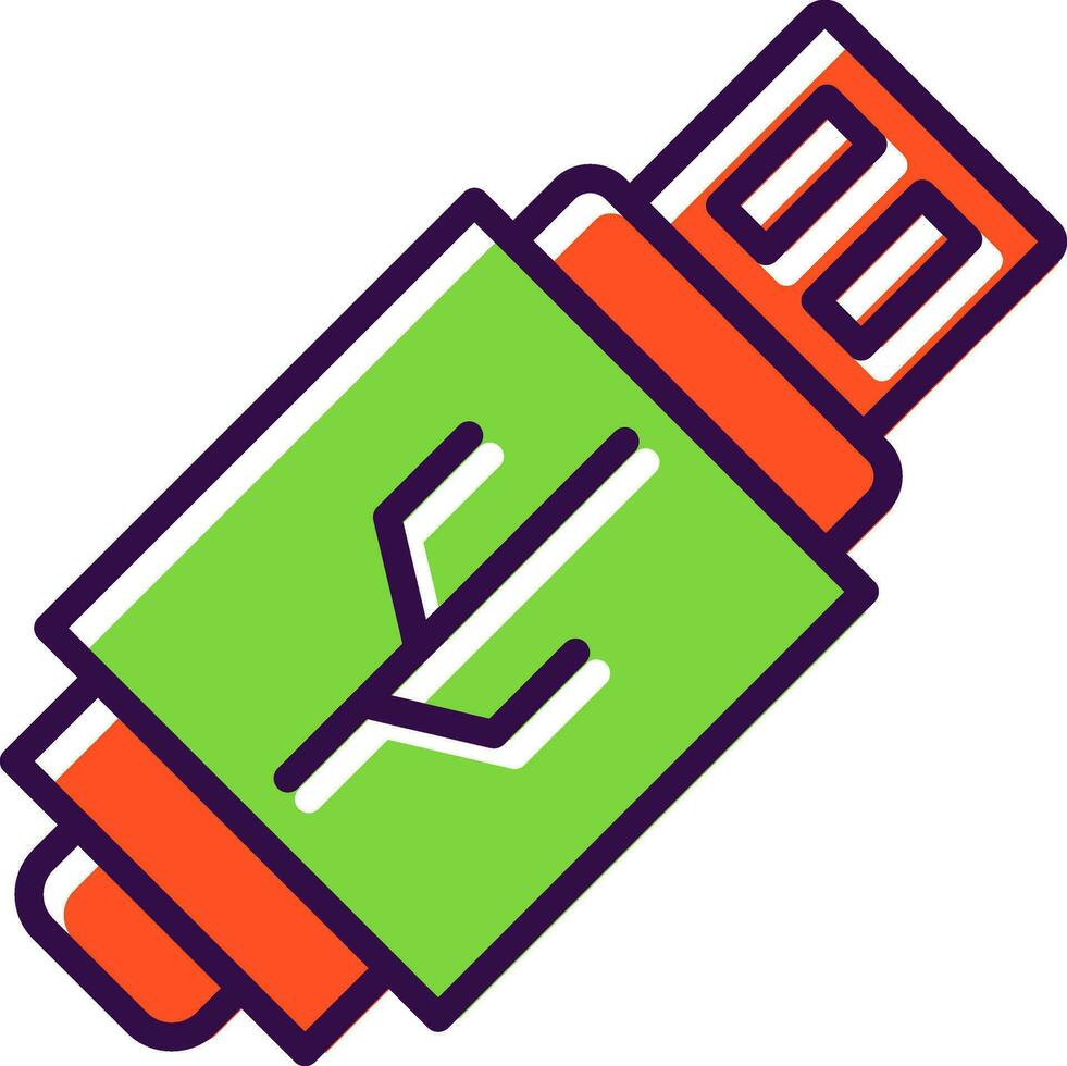 diseño de icono de vector usb