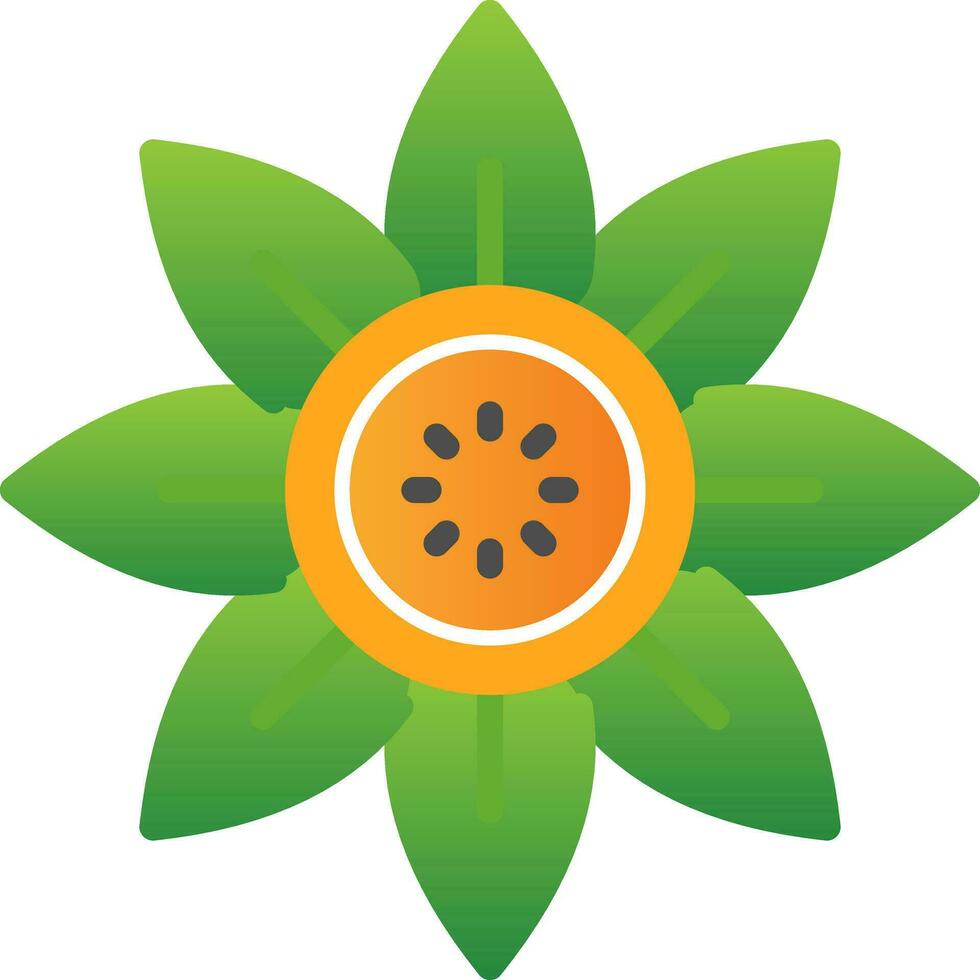 Sunflower Vector Icon Design