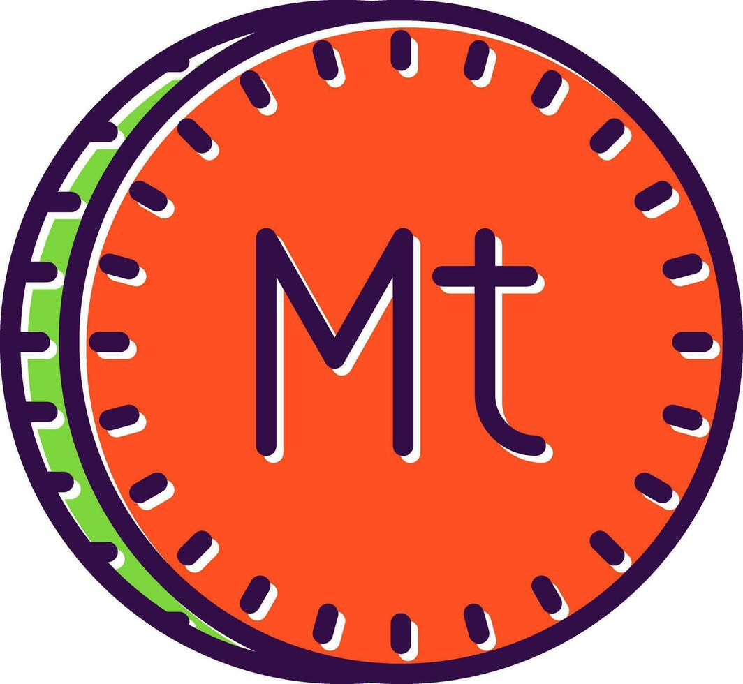 Metical Vector Icon Design