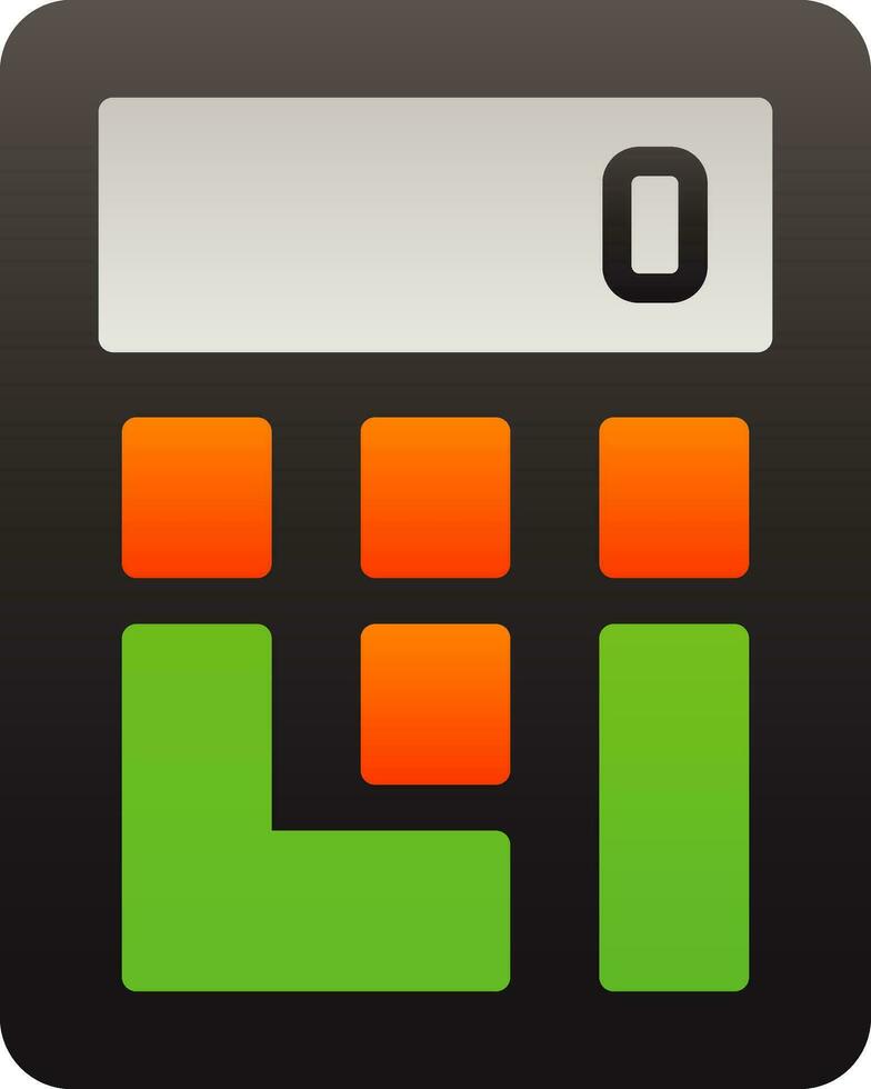 Calculator Vector Icon Design