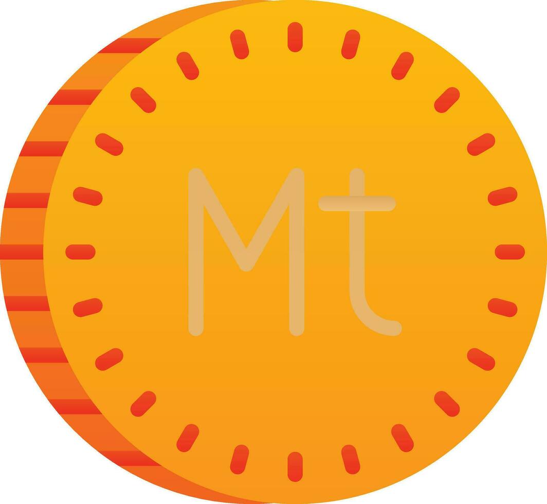 Metical Vector Icon Design