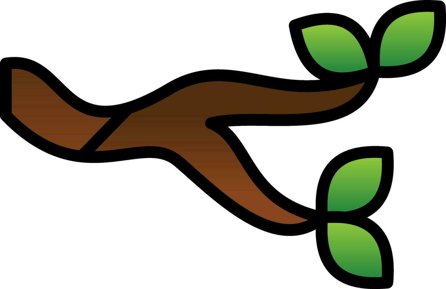 Branch Vector Icon Design