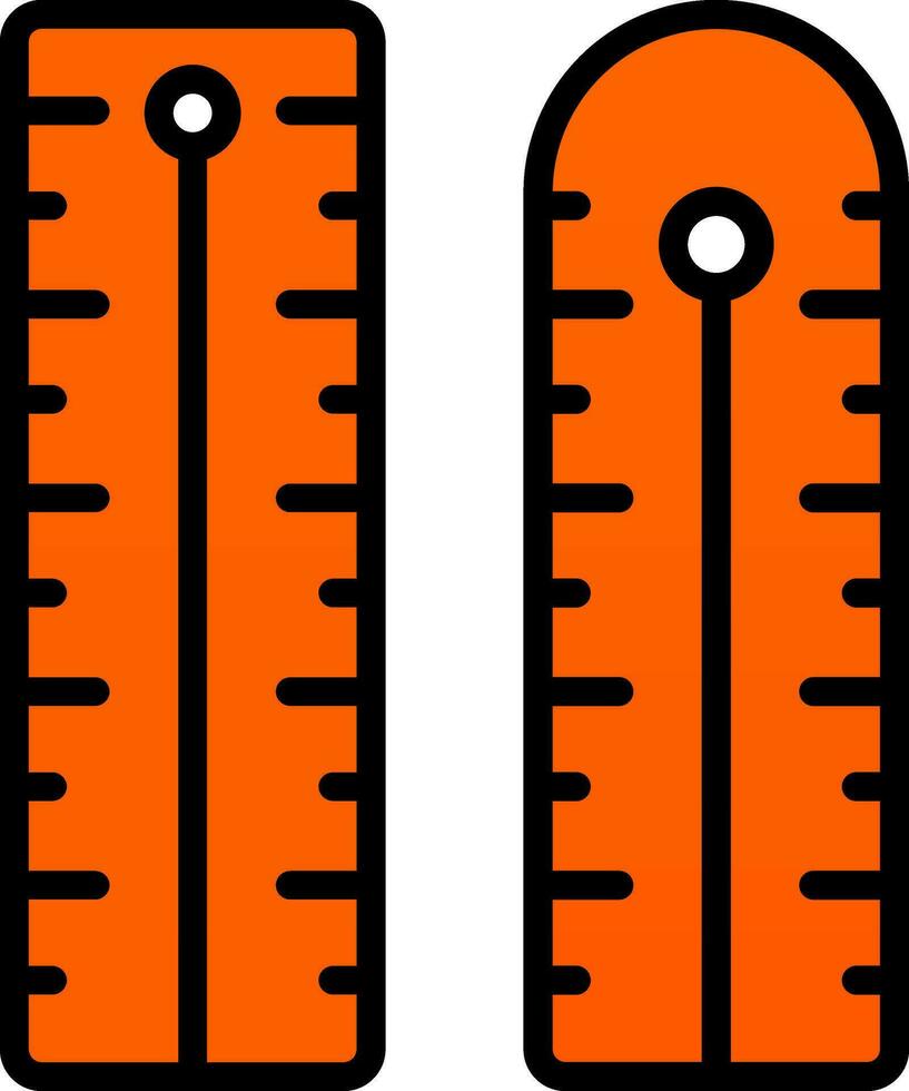 Rulers Vector Icon Design