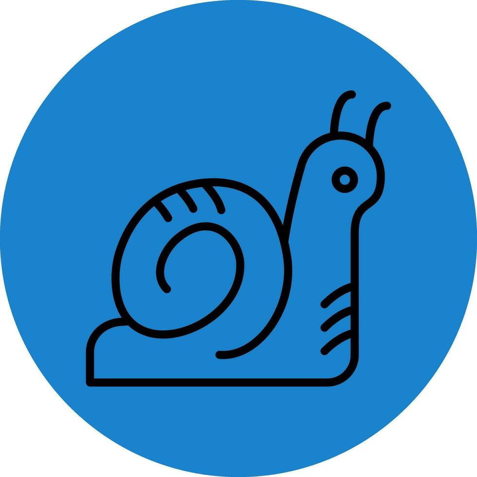 Snail Vector Icon Design