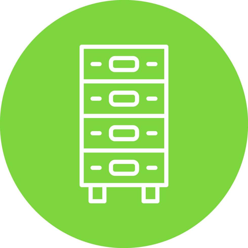 Drawer Vector Icon Design