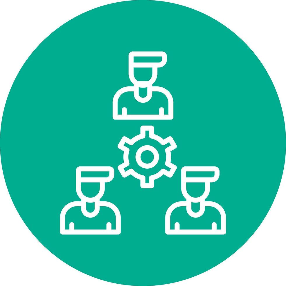Collaboration Vector Icon Design