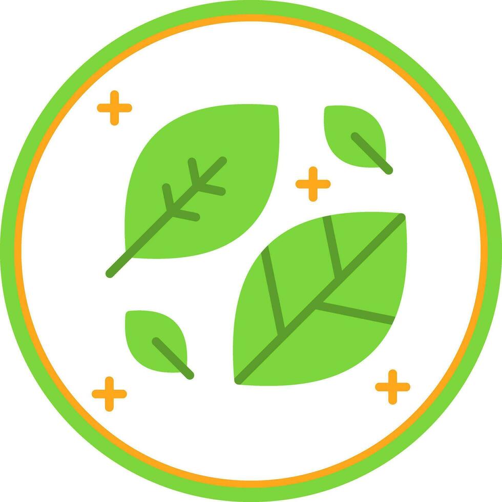 Leaves Vector Icon Design