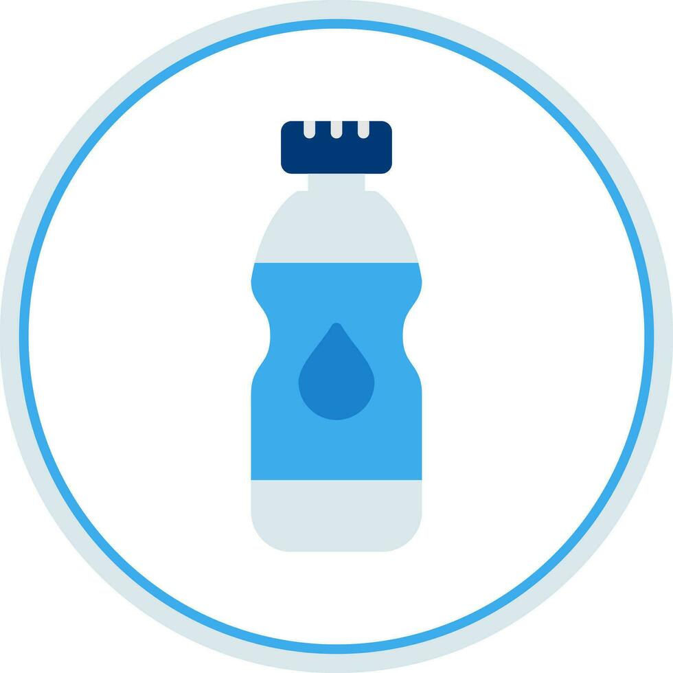 Water Bottle Vector Icon Design