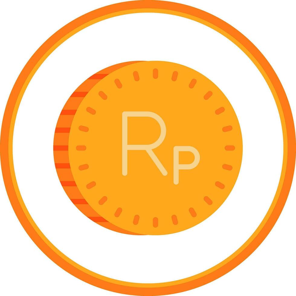 Indonesian Rupiah Vector Icon Design