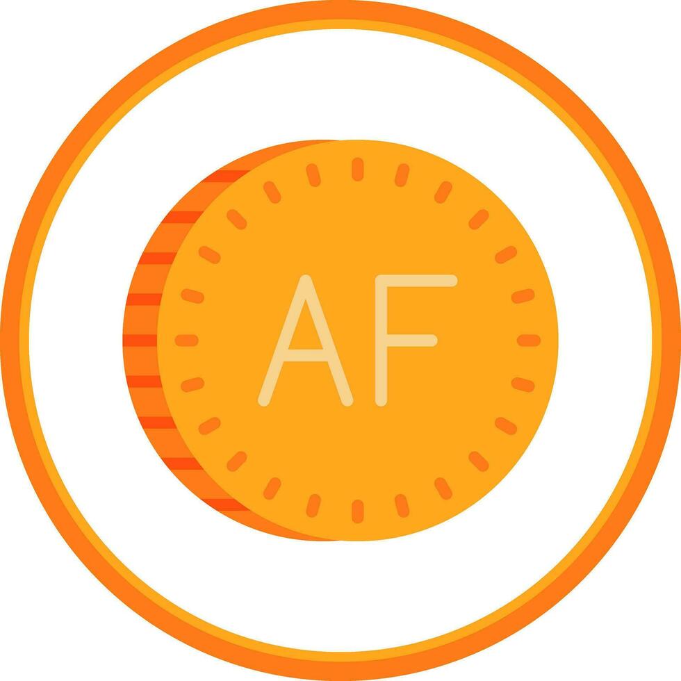 Afghani Vector Icon Design