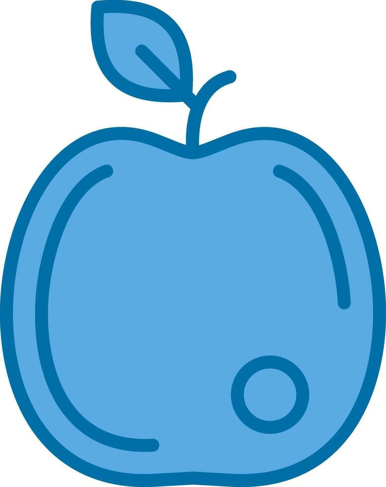 diseño de icono de vector de manzana