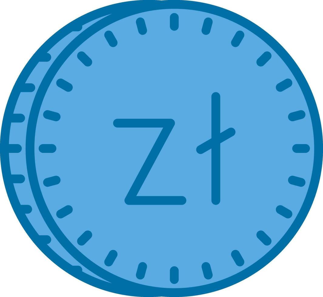 Zloty Vector Icon Design