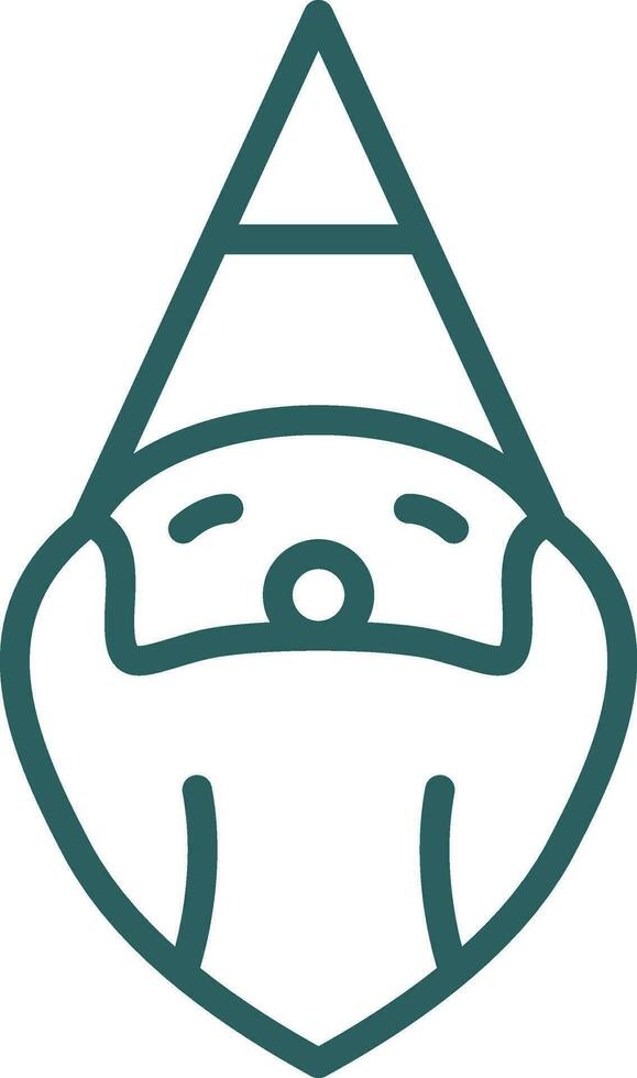 Gnome Vector Icon Design