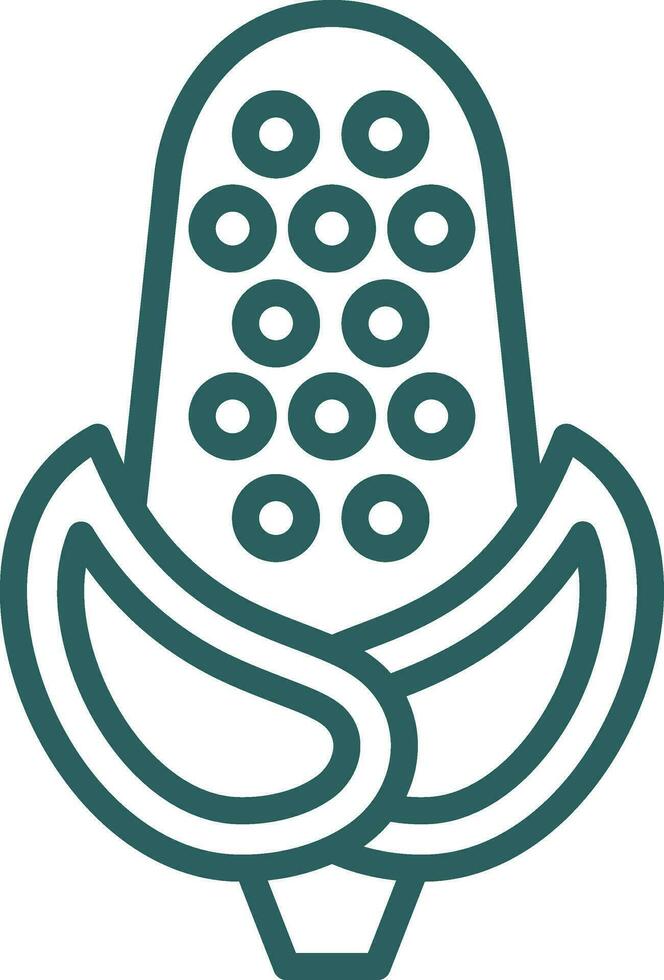Corn Vector Icon Design