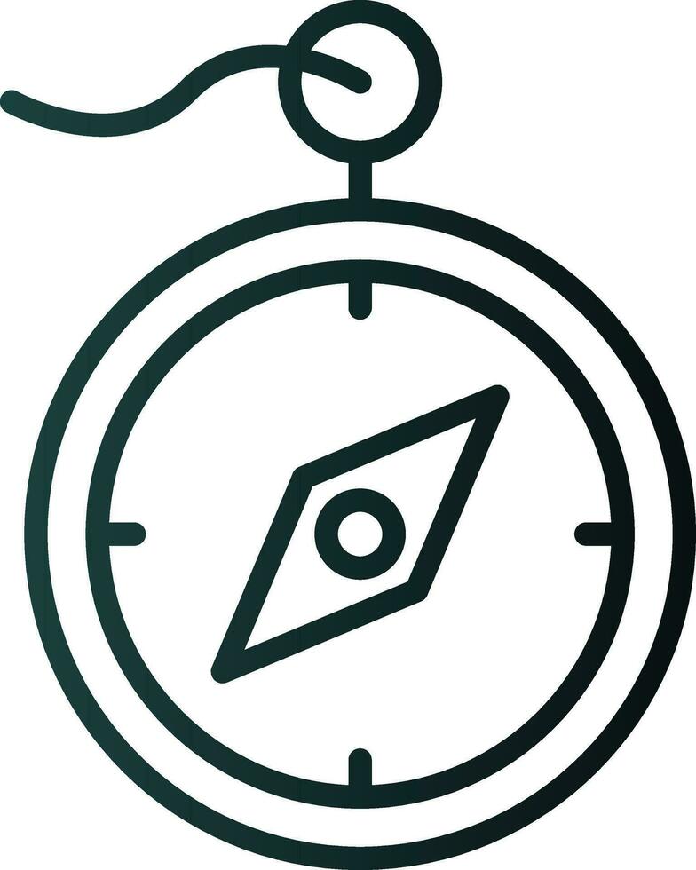 Compass Vector Icon Design