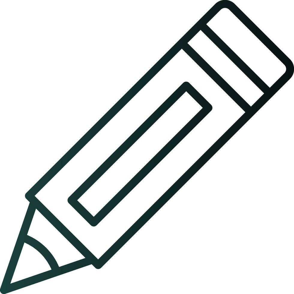 Crayon Vector Icon Design