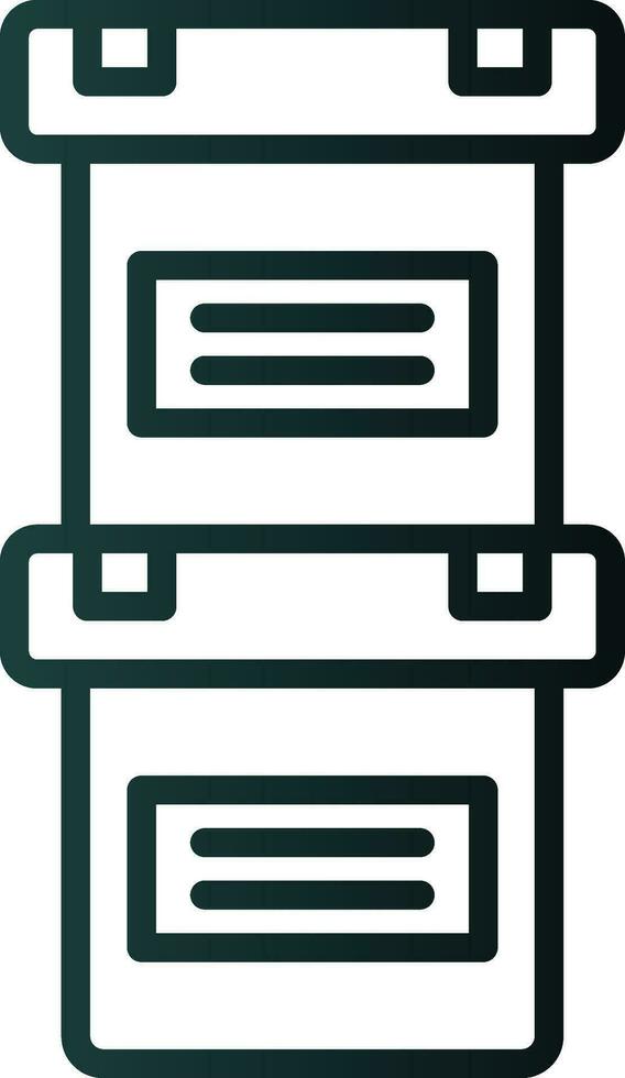 Boxes Vector Icon Design