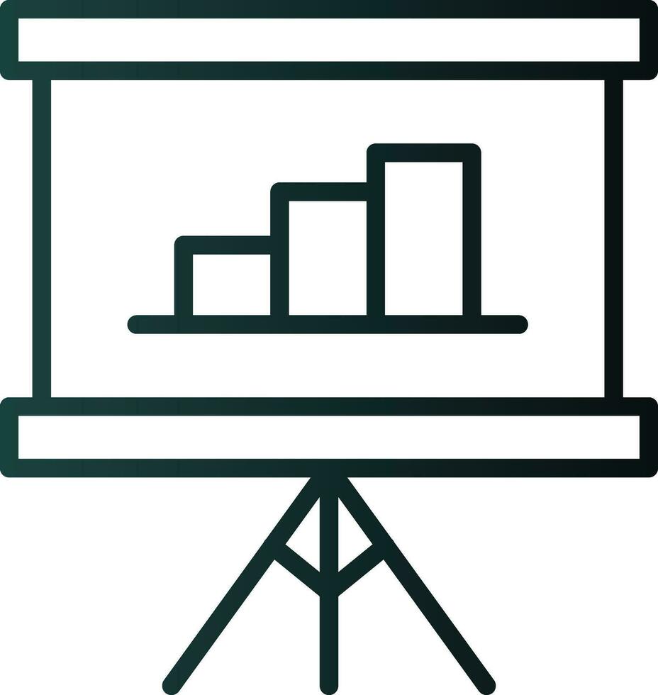 Chart Vector Icon Design