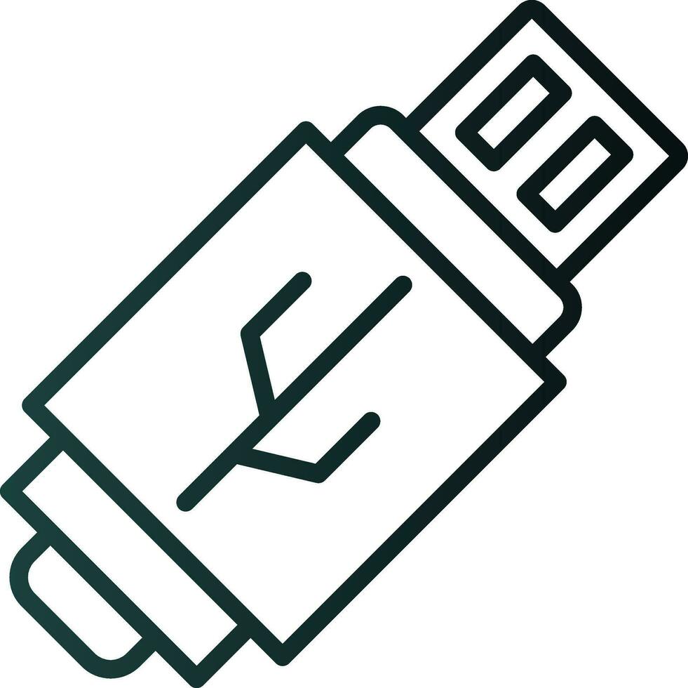 diseño de icono de vector usb