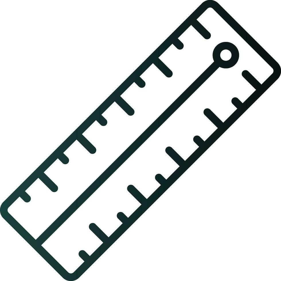 Ruler Vector Icon Design