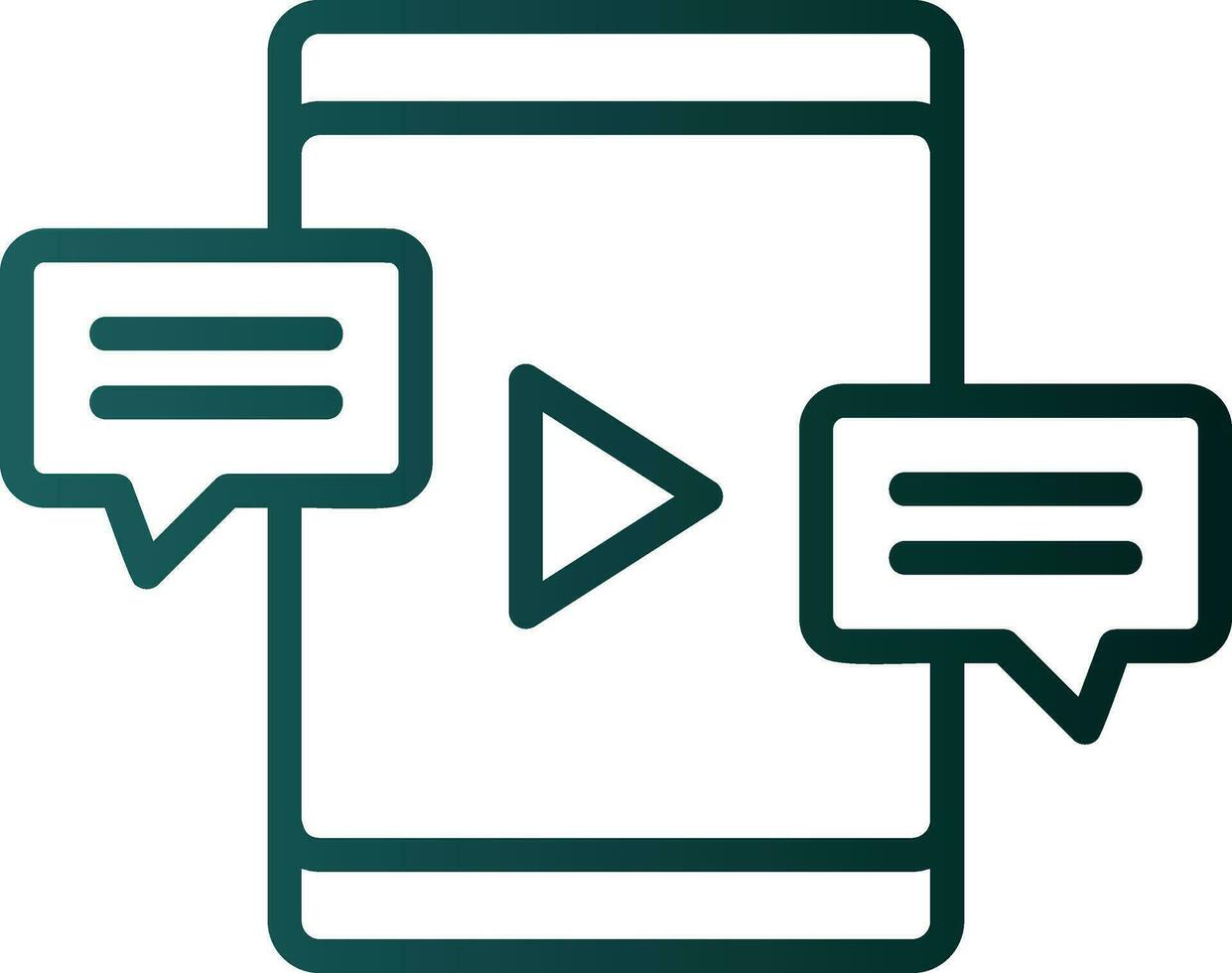 Comment Vector Icon Design