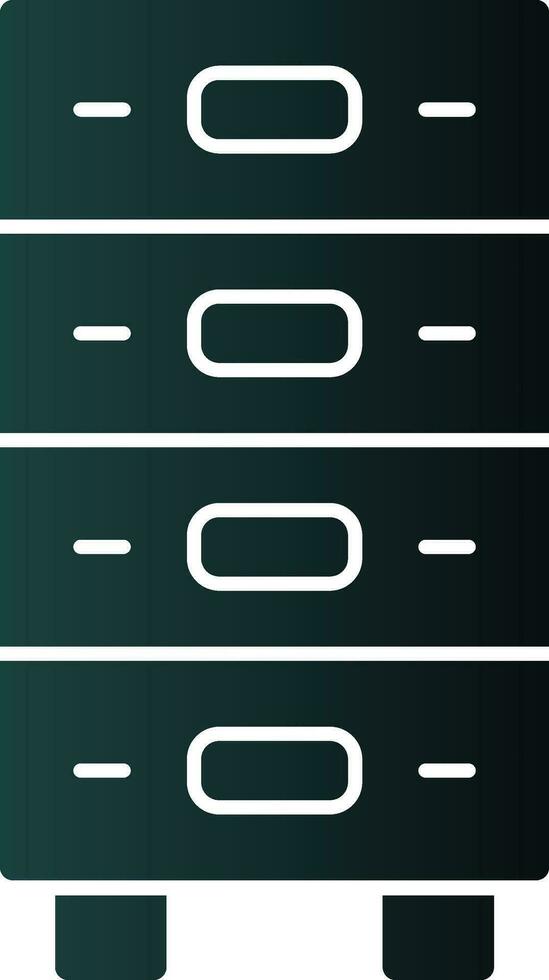 Drawer Vector Icon Design